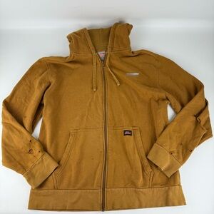 Dickies Burnt Orange Hooded Zip-Up Jacket